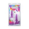 Crystal Jellies Anal Delight Trainer Kit Purple, Doc Johnson