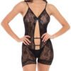 René Rofé After Party Bodysuit Black O/S