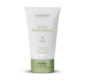Wicked Simply Natural Water Based Lubricant 4oz (120ml)