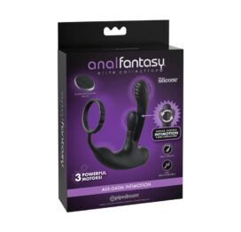 Anal Fantasy Elite Ass-Gasm IntiMotion Black Silicone