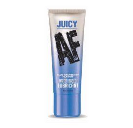 Juicy AF Water Based Lubricant Blue Raspberry 4oz (118ml)