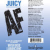 Juicy AF Water Based Lubricant Blue Raspberry 4oz (118ml)
