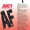 Juicy AF Water Based Lubricant Strawberry 2oz (60ml) Juicy AF Water Based Lubricant Strawberry 2oz (60ml)