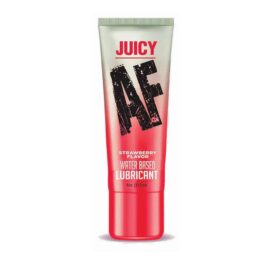 Juicy AF Water Based Lubricant Strawberry 4oz (118ml)
