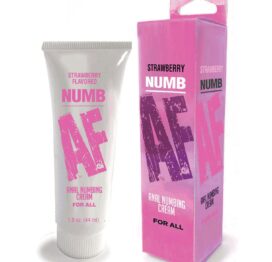 Numb AF Anal Numbing Cream Strawberry 1.5oz (44ml)