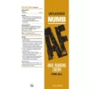Numb AF Anal Numbing Cream Unflavored 1.5oz (44ml)