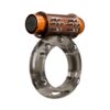 Stay Hard Vibrating Cock Ring Set w/Sleeve 3 Clear, Blush