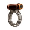 Stay Hard Vibrating Cock Ring Set w/Sleeve 3 Clear, Blush