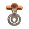 Stay Hard Vibrating Cock Ring Set w/Sleeve 5 Clear, Blush