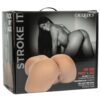 Stroke It Life Size Pussy & Ass Masturbator Brown, CalExotics