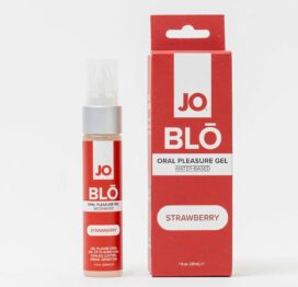 JO Blo Oral Pleasure Gel Strawberry 1oz (30ml)