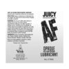 Juicy AF Opaque Water Based Lubricant 4oz (118ml)