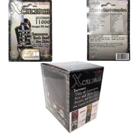 XCalibur Platinum 11000 Male Enhancement 24 Pills