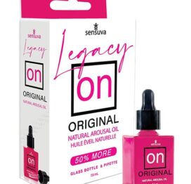 Sensuva On Legacy Original Natural Arousal Oil .25oz (7.5ml)