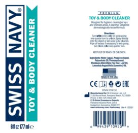 Swiss Navy Toy & Body Cleaner Spray 6oz (177ml)