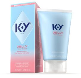 K-Y Jelly Water Based Personal Lubricant 4oz (113g)