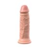 King Cock 6in Chubby Dildo w/Suction Cup Beige, Pipedream