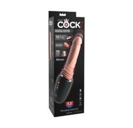 King Cock Plus 5.5" Thrusting Cock Pro Light Beige, Pipedream