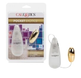 Pocket Exotics Vibrating Gold Bullet Vibe, CalExotics