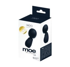 VeDO Moe Rechargeable Extra Mini Wand Vibe Black