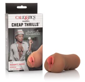 Cheap Thrills The Naughty Nurse Pussy Stroker Brown