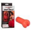 Cheap Thrills The She-Devil Pussy Stroker Red, CalExotics